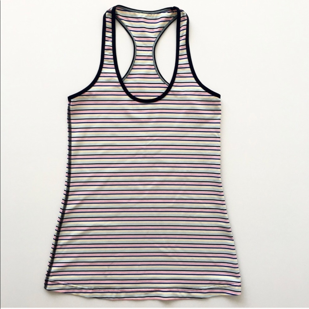 LULULEMON RACERBACK TANK TOP | STRIPPED | 2/4